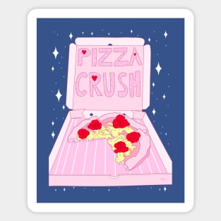 Pizza Crush Sticker